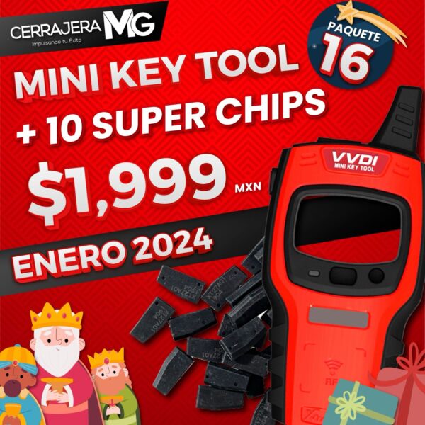 Mini Key tool + 10 Super Chips