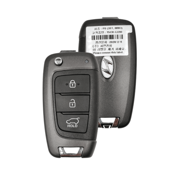 Llave Abatible con Control para Hyundai Santa Fe 2022+ – OEM 95430-G3200