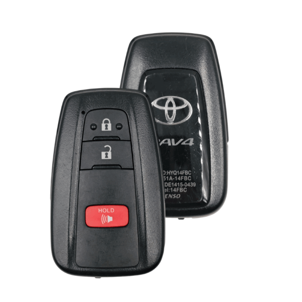 Llave con Chip FLA para Toyota RAV4 2020 – Compatible con KEYDIY y Tango