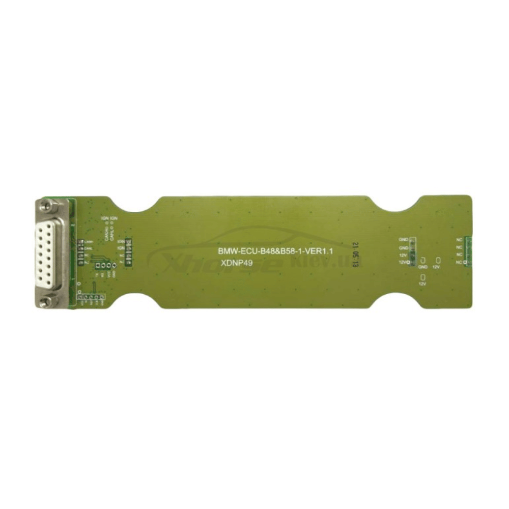 Adaptador BMW ECU B48/B58 Xhorse XDNP49GL para Key Tool Plus y MINI PROG – Lectura y Programación de Unidades de Control ECU