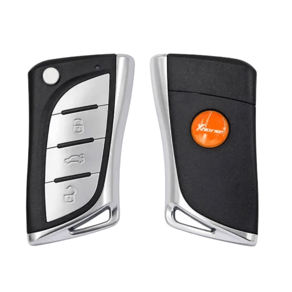 Control Xhorse XKLEX0EN Lexus – Control Abatible 4 Botones Sin Chip Transponder Programable