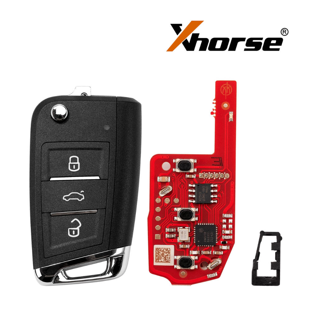 Control Xhorse XKMQB5EN MQB Abatible – Control Programable Sin Chip Transponder para Vehículos VAG