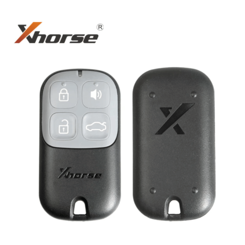 Control Xhorse XKXH00EN Tipo Garage Cuadrado – Llavero Programable Sin Chip Transponder
