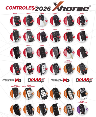 CONTROLES 2026 XHORSE