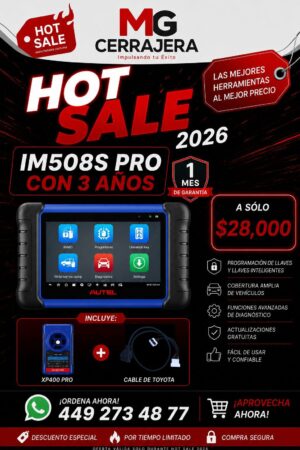 IM508 + XP400 + Cable Toyota