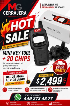 MINI KEY TOOL + 20 SUPER CHIPS