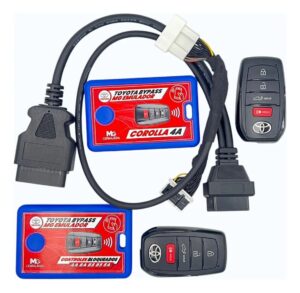Kit Toyota 8a Y 4a Para Programación E Inmovilizador