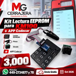 Kit de Lectura EEPROM Para KM100 + APP Code Car